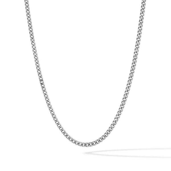 Silver Curb Chain
