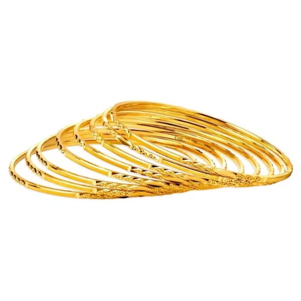 22KT Bangle Set