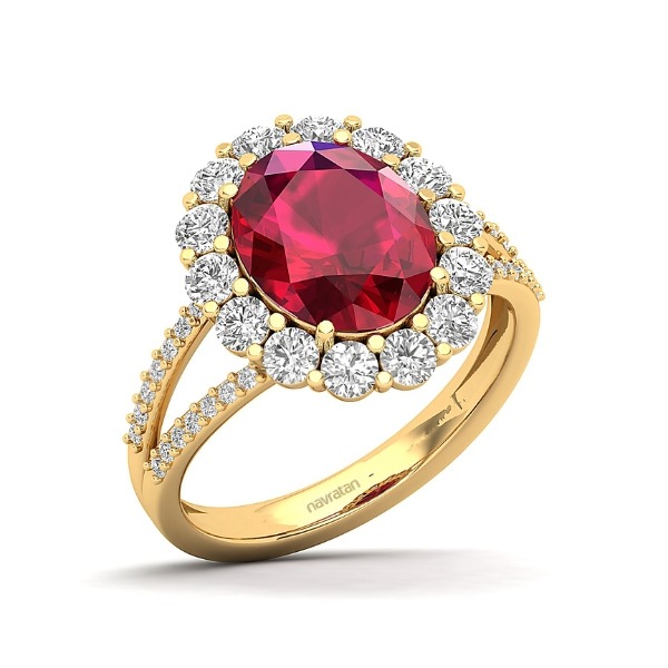 Ruby Gold Ring