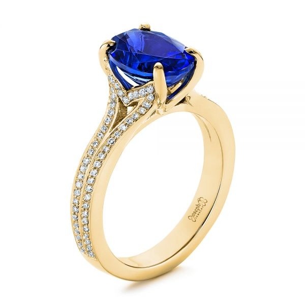 Sapphire Gold Ring