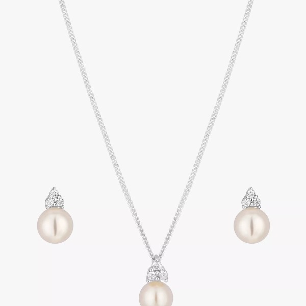 Pearl Necklace Set