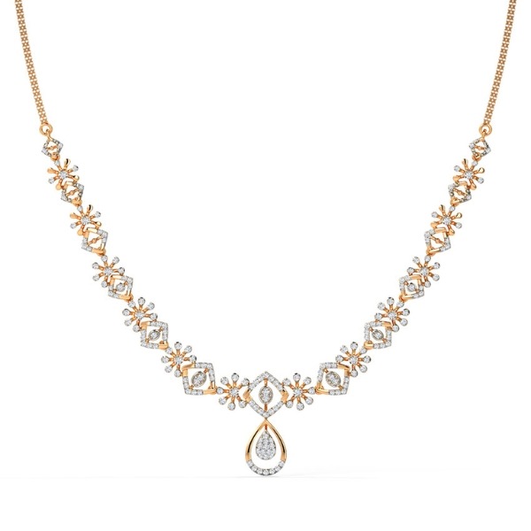 Diamond Necklace 18KT