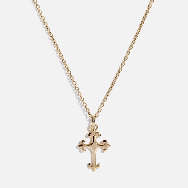 Gold Pendant Cross