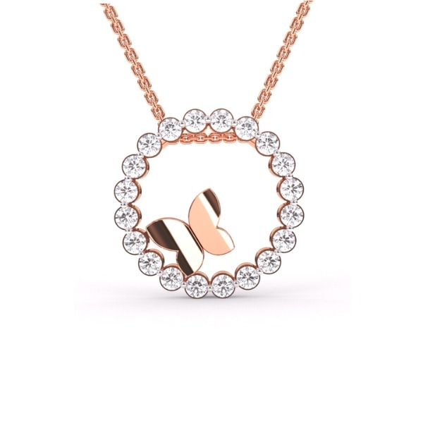 Diamond Pendant Circle