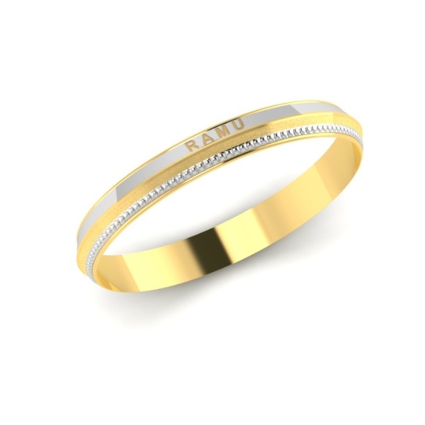 Gold Kada Mens