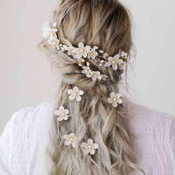 Floral Hair Pin Set