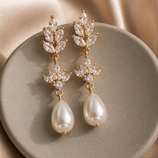 Pearl Drop Earrings