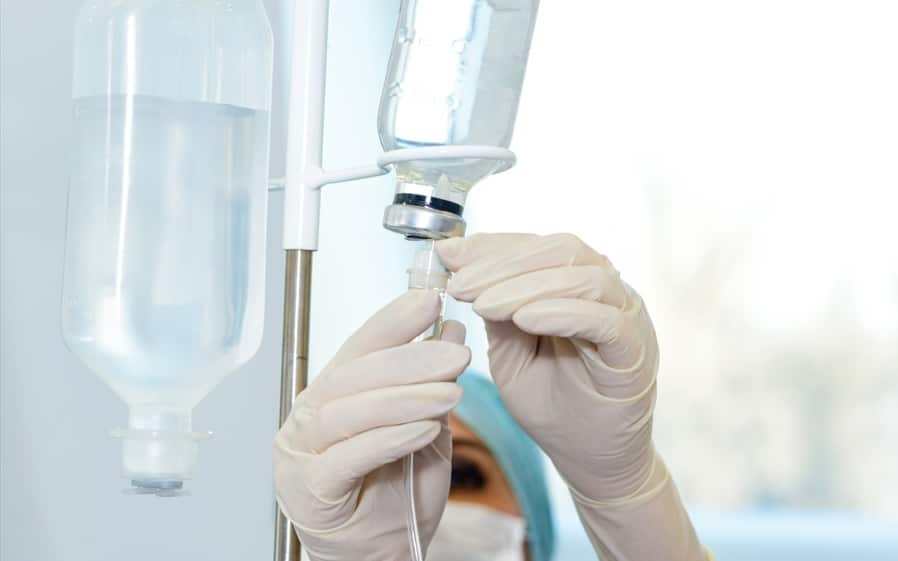 IV administration / therapy