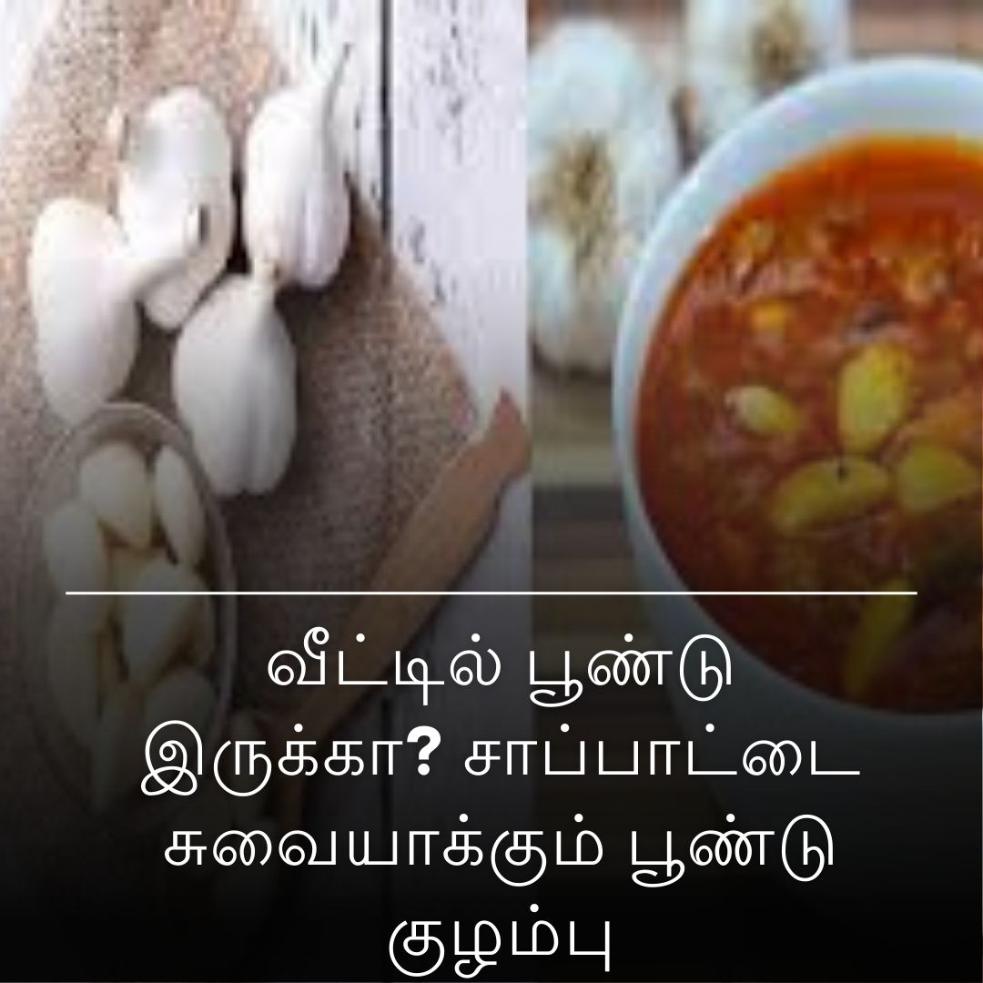 வீட்டில் பூண்டு இருக்கா? சாப்பாட்டை சுவையாக்கும் பூண்டு குழம்பு