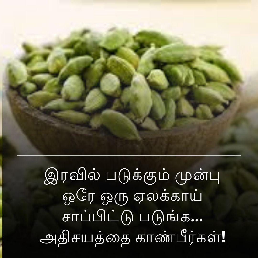 இரவில் படுக்கும் முன்பு ஒரே ஒரு ஏலக்காய் சாப்பிட்டு படுங்க... அதிசயத்தை காண்பீர்கள்!